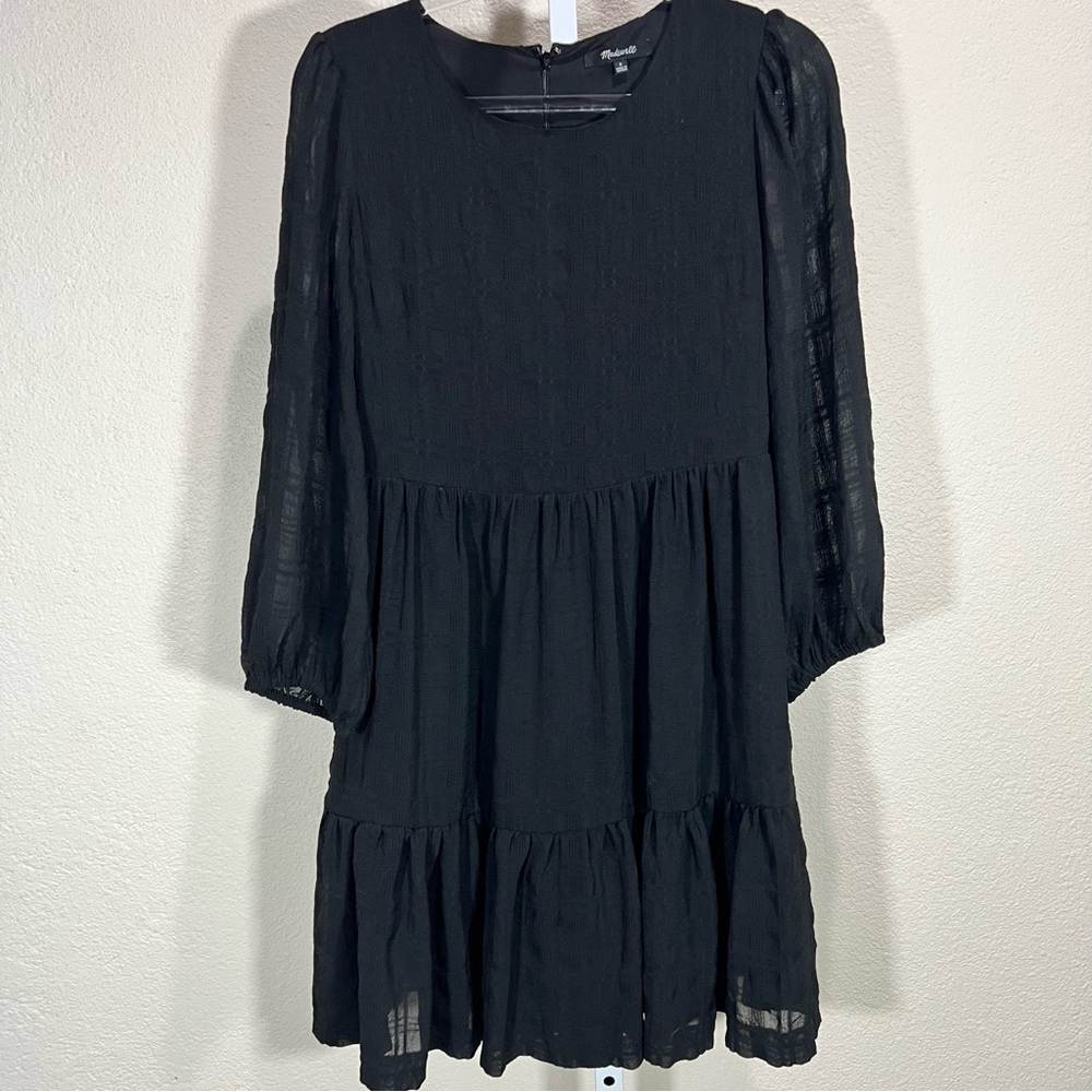 Madewell Womens Sz 0 R Mini Dress Modest Romantic Dark Academia Whimsigoth